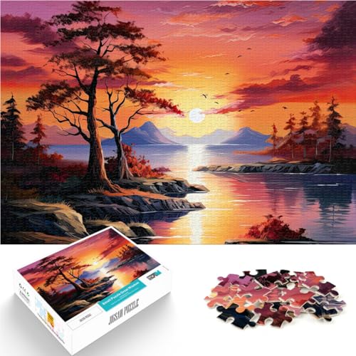 2000-Teile-Puzzle für Erwachsene Sonnenuntergangslandschaft Aus Karton ab 14 Jahren Herausforderndes Spiel Spiele Spielzeug Geschenk。Größe:70x100cm/27.5x39.3Zoll 2000-Teile-Puzzle für Erwachsene Sonnenuntergangslandschaft Aus Karton ab 14 Jahren Herausforderndes Spiel Spiele Spielzeug Geschenk。Größe:70x100cm/27.5x39.3Zoll von CHTLIFQ