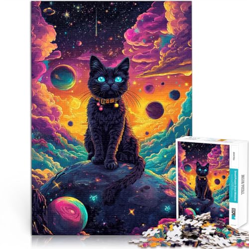 2000-Teile-Puzzle für Erwachsene und Jugendliche – Cosmic Cats ~ ab 14 Jahren. Jedes Teil ist einzigartig – EIN lustiges und herausforderndes Spiel für die ganze Familie. EIN tolles Geschenk. von CHTLIFQ