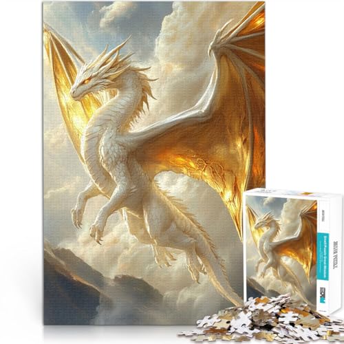 2000-Teile-Puzzle für Erwachsene und Jugendliche Engelhafter Drache Aus Karton ab 14 Jahren Lernspiele Wichtelgeschenke。Größe:70x100cm/27.5x39.3Zoll 2000-Teile-Puzzle für Erwachsene und Jugendliche Engelhafter Drache Aus Karton ab 14 Jahren Lernspiele Wichtelgeschenke。Größe:70x100cm/27.5x39.3Zoll von CHTLIFQ