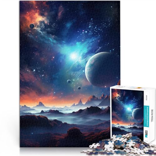 2000-Teile-Puzzle für Erwachsene und Jugendliche Kosmos-Kunstwerk Aus Karton ab 14 Jahren Intellektuelles Dekompressions-Lernspielzeug Geburtstagsgeschenke。Größe:70x100cm/27.5x39.3Zoll 2000-Teile-Puzzle für Erwachsene und Jugendliche Kosmos-Kunstwerk Aus Karton ab 14 Jahren Intellektuelles Dekompressions-Lernspielzeug Geburtstagsgeschenke。Größe:70x100cm/27.5x39.3Zoll von CHTLIFQ