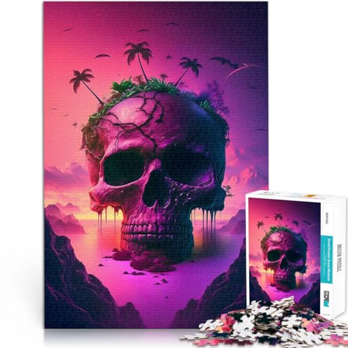 2000-Teile-Puzzle für Erwachsene und Jugendliche Schädelinsel Aus Karton ab 14 Jahren Spielspielzeug Als Geschenk für die ganze Familie und Freunde。Größe:70x100cm/27.5x39.3Zoll 2000-Teile-Puzzle für Erwachsene und Jugendliche Schädelinsel Aus Karton ab 14 Jahren Spielspielzeug Als Geschenk für die ganze Familie und Freunde。Größe:70x100cm/27.5x39.3Zoll von CHTLIFQ