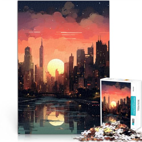 2000-Teile-Puzzle für Teenager Kunstwerke mit der Skyline der Stadt Aus Karton für 14+ Herausforderndes Spiel Tolles Geschenk zum Spielen。Größe:70x100cm/27.5x39.3Zoll 2000-Teile-Puzzle für Teenager Kunstwerke mit der Skyline der Stadt Aus Karton für 14+ Herausforderndes Spiel Tolles Geschenk zum Spielen。Größe:70x100cm/27.5x39.3Zoll von CHTLIFQ