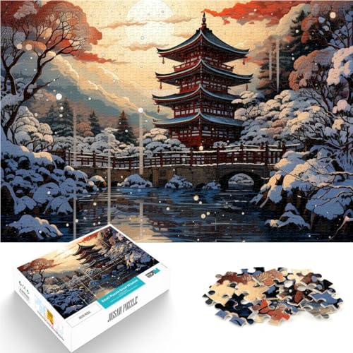 2000-Teile-Puzzle für Teenager japanische Landschaft Aus Karton für 14+ Anspruchsvolles Spiel und Familienspiel tolles Größe:70x100cm/27.5x39.3Zoll 2000-Teile-Puzzle für Teenager japanische Landschaft Aus Karton für 14+ Anspruchsvolles Spiel und Familienspiel tolles Größe:70x100cm/27.5x39.3Zoll von CHTLIFQ