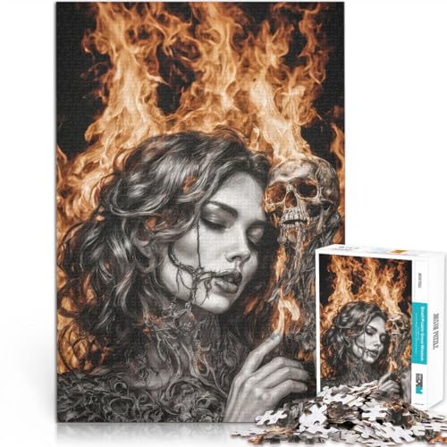 2000 Teile für Geschenke für Erwachsene Brennende Frau Aus Karton für 14+ Herausforderndes Spielzeug Es eignet ganze Familie。Größe:70x100cm/27.5x39.3Zoll 2000 Teile für Geschenke für Erwachsene Brennende Frau Aus Karton für 14+ Herausforderndes Spielzeug Es eignet ganze Familie。Größe:70x100cm/27.5x39.3Zoll von CHTLIFQ
