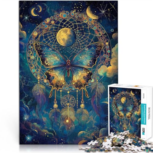 2000 Teile für Geschenke für Erwachsene Fantasie-Schmetterling Aus Karton für 14+ Herausforderndes Spiel Tolles Geschenk zum Spielen。Größe：70x100cm/27.5x39.3Zoll von CHTLIFQ