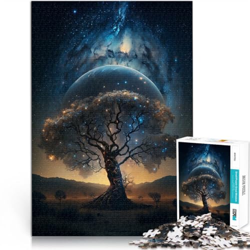 2000-teilige Puzzles für Erwachsene Kosmischer Lebensbaum Aus Karton für und ab 14 Jahren Lernspiele Wichtelgeschenke。Größe:70x100cm/27.5x39.3Zoll 2000-teilige Puzzles für Erwachsene Kosmischer Lebensbaum Aus Karton für und ab 14 Jahren Lernspiele Wichtelgeschenke。Größe:70x100cm/27.5x39.3Zoll von CHTLIFQ