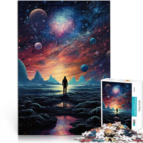 2000-teilige Puzzles für Erwachsene Kosmos-Kunstwerk Aus Karton Geeignet für Kinder ab 14 Jahren Pädagogisches Lernspielzeug Familienspiele Geburtstagsgeschenk。Größe:70x100cm/27.5x39.3Zoll 2000-teilige Puzzles für Erwachsene Kosmos-Kunstwerk Aus Karton Geeignet für Kinder ab 14 Jahren Pädagogisches Lernspielzeug Familienspiele Geburtstagsgeschenk。Größe:70x100cm/27.5x39.3Zoll von CHTLIFQ