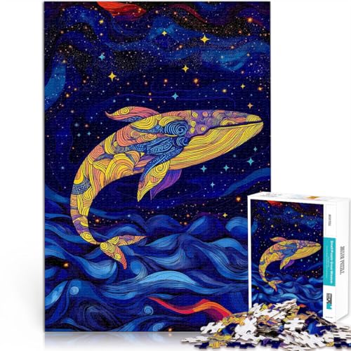 2000-teilige Puzzles für Erwachsene und Jugendliche Wal im Nachthimmel Aus Karton Geeignet für Kinder ab 14 Jahren Praktisches Spiel Weihnachtsspiel Geschenke für Frauen。Größe:70x100cm/27.5x39.3Zoll 2000-teilige Puzzles für Erwachsene und Jugendliche Wal im Nachthimmel Aus Karton Geeignet für Kinder ab 14 Jahren Praktisches Spiel Weihnachtsspiel Geschenke für Frauen。Größe:70x100cm/27.5x39.3Zoll von CHTLIFQ