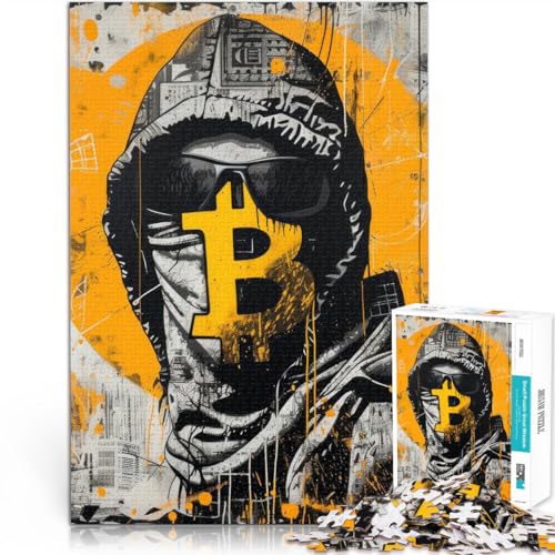 2000-teiliges Puzzle für Erwachsene Bitcoin Street Art Aus Karton Geeignet für Kinder ab 14 Jahren für die Heimdekoration Geschenkideen。Größe:70x100cm/27.5x39.3Zoll 2000-teiliges Puzzle für Erwachsene Bitcoin Street Art Aus Karton Geeignet für Kinder ab 14 Jahren für die Heimdekoration Geschenkideen。Größe:70x100cm/27.5x39.3Zoll von CHTLIFQ