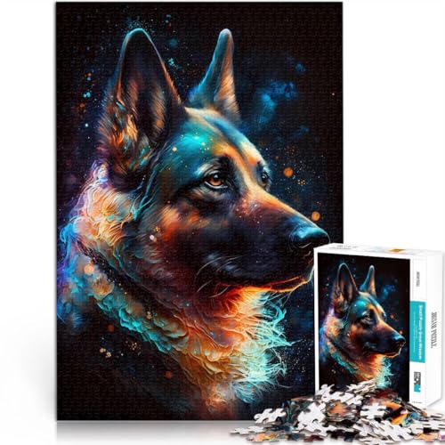 2000-teiliges Puzzle für Erwachsene Deutscher Schäferhund Aus Karton ab 14 Jahren Perfekte Dekoration Kunstwerk Geschenk。Größe:70x100cm/27.5x39.3Zoll 2000-teiliges Puzzle für Erwachsene Deutscher Schäferhund Aus Karton ab 14 Jahren Perfekte Dekoration Kunstwerk Geschenk。Größe:70x100cm/27.5x39.3Zoll von CHTLIFQ