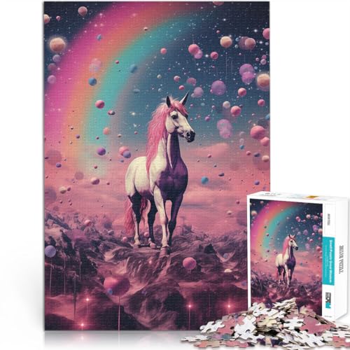 2000-teiliges Puzzle für Erwachsene Retro-Pferd Aus Karton ab 14 Jahren Lustige Spiele Lustige Aktivitäten für zu Hause, Geburtstagsgeschenke, Reisegeschenke。Größe：70x100cm/27.5x39.3Zoll von CHTLIFQ