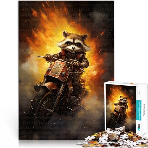 2000-teiliges Puzzle für Erwachsene Waschbärkunst Aus Karton ab 14 Jahren pädagogisches Lernen Tolles Geschenk。Größe:70x100cm/27.5x39.3Zoll 2000-teiliges Puzzle für Erwachsene Waschbärkunst Aus Karton ab 14 Jahren pädagogisches Lernen Tolles Geschenk。Größe:70x100cm/27.5x39.3Zoll von CHTLIFQ