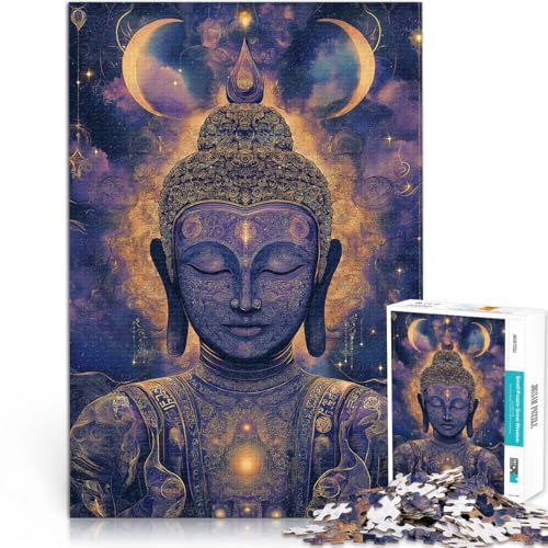 Präzisionsgeschnittenes 1000-teiliges Puzzle Fantasie-Buddha-Statue Aus Karton ab 14 Jahren Lernspielzeug zum Lernen Weihnachts- und Geburtstagsgeschenke。Größe:26x38cm/10.2x14.9Zoll Präzisionsgeschnittenes 1000-teiliges Puzzle Fantasie-Buddha-Statue Aus Karton ab 14 Jahren Lernspielzeug zum Lernen Weihnachts- und Geburtstagsgeschenke。Größe:26x38cm/10.2x14.9Zoll von CHTLIFQ
