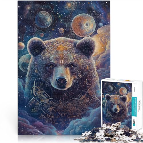 Präzisionsgeschnittenes 1000-teiliges Puzzle Heiliger Bär Aus Holz ab 14 Jahren einzigartiges Herausforderungsspiel Familienspiele Weihnachten Geburtstagsgeschenke。Größe:50x75cm/19.6x29.5Zoll Präzisionsgeschnittenes 1000-teiliges Puzzle Heiliger Bär Aus Holz ab 14 Jahren einzigartiges Herausforderungsspiel Familienspiele Weihnachten Geburtstagsgeschenke。Größe:50x75cm/19.6x29.5Zoll von CHTLIFQ