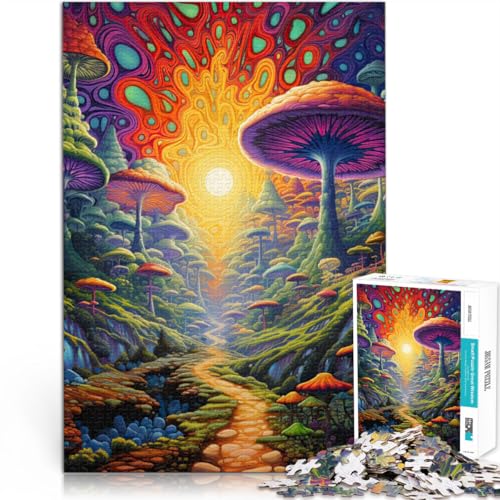 Präzisionsgeschnittenes 1000-teiliges Puzzle Psychedelische Kunst Aus Holz ab 14 Jahren Unmögliches Spiel Geschenke zum 。Größe:50x75cm/19.6x29.5Zoll Präzisionsgeschnittenes 1000-teiliges Puzzle Psychedelische Kunst Aus Holz ab 14 Jahren Unmögliches Spiel Geschenke zum 。Größe:50x75cm/19.6x29.5Zoll von CHTLIFQ
