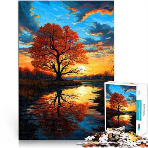 Präzisionsgeschnittenes 2000-teiliges Puzzle Baum bei Sonnenuntergang im Herbst Aus Karton ab 14 Jahren Analyse und Logik Geburtstagsgeschenke。Größe:70x100cm/27.5x39.3Zoll Präzisionsgeschnittenes 2000-teiliges Puzzle Baum bei Sonnenuntergang im Herbst Aus Karton ab 14 Jahren Analyse und Logik Geburtstagsgeschenke。Größe:70x100cm/27.5x39.3Zoll von CHTLIFQ