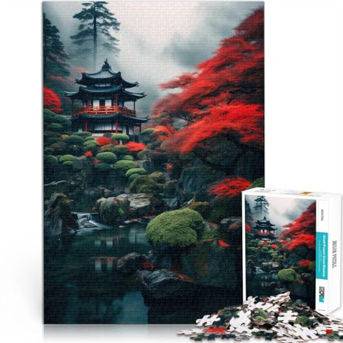 Präzisionsgeschnittenes 2000-teiliges Puzzle Japanische Landschaftskunst Aus Karton ab 14 Jahren Lernspiel Verbesserung der Liebe zwischen Paaren。Größe:70x100cm/27.5x39.3Zoll Präzisionsgeschnittenes 2000-teiliges Puzzle Japanische Landschaftskunst Aus Karton ab 14 Jahren Lernspiel Verbesserung der Liebe zwischen Paaren。Größe:70x100cm/27.5x39.3Zoll von CHTLIFQ