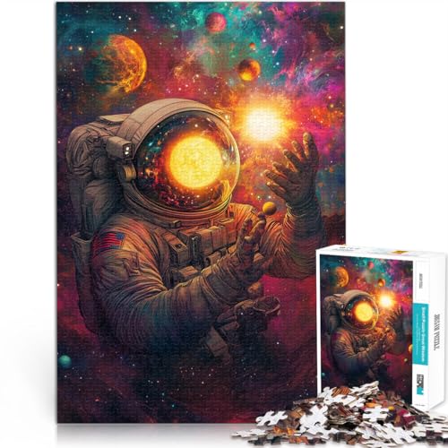Puzzle 1000 Teile Erwachsene Astronauten sehen die Sonne Aus Holz ab 14 Jahren Lernspiel-Herausforderungsspielzeug Tolles Geschenk zum Spielen。Größe:50x75cm/19.6x29.5Zoll Puzzle 1000 Teile Erwachsene Astronauten sehen die Sonne Aus Holz ab 14 Jahren Lernspiel-Herausforderungsspielzeug Tolles Geschenk zum Spielen。Größe:50x75cm/19.6x29.5Zoll von CHTLIFQ