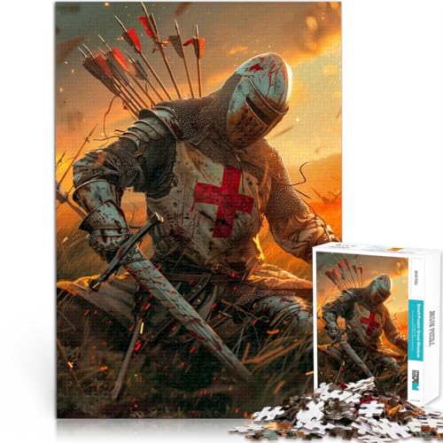 Puzzle 1000 Teile Erwachsene Der gefallene Kreuzfahrer Aus Karton ab 14 Jahren Lernspiel für Familien Lernen pädagogisches Geschenk。Größe:26x38cm/10.2x14.9Zoll Puzzle 1000 Teile Erwachsene Der gefallene Kreuzfahrer Aus Karton ab 14 Jahren Lernspiel für Familien Lernen pädagogisches Geschenk。Größe:26x38cm/10.2x14.9Zoll von CHTLIFQ