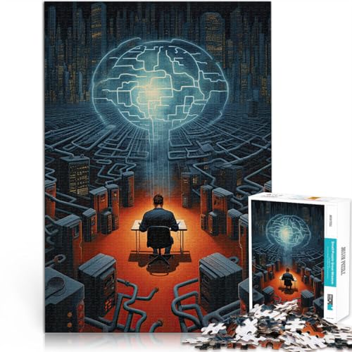 Puzzle 1000 Teile Erwachsene Internetkunst Aus Holz ab 14 Jahren Spielzeug ganze Familie eignet。Größe:50x75cm/19.6x29.5Zoll Puzzle 1000 Teile Erwachsene Internetkunst Aus Holz ab 14 Jahren Spielzeug ganze Familie eignet。Größe:50x75cm/19.6x29.5Zoll von CHTLIFQ