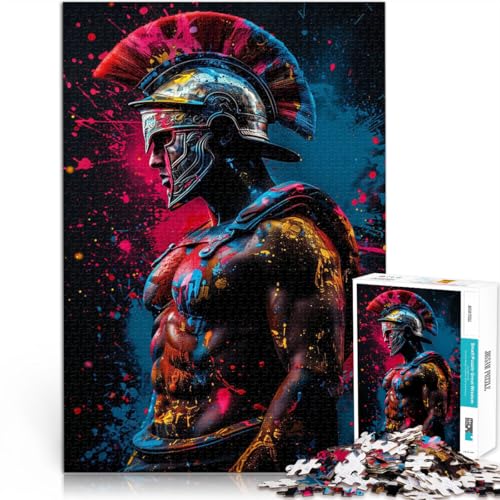 Puzzle 1000 Teile Erwachsene Krieger Spartanischer Soldat Aus Karton ab 14 Jahren Lernspiele, Heimdekorationsspiel. Spiele Spielzeug Geschenk。Größe:26x38cm/10.2x14.9Zoll Puzzle 1000 Teile Erwachsene Krieger Spartanischer Soldat Aus Karton ab 14 Jahren Lernspiele, Heimdekorationsspiel. Spiele Spielzeug Geschenk。Größe:26x38cm/10.2x14.9Zoll von CHTLIFQ