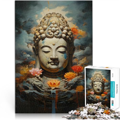 Puzzle 1000 Teile Erwachsene Siddhartha Gautama Kunstwerk Aus Holz ab 14 Jahren Anti-Stress-Familienspiel schwierige Herausforderung Geschenkideen。Größe:50x75cm/19.6x29.5Zoll Puzzle 1000 Teile Erwachsene Siddhartha Gautama Kunstwerk Aus Holz ab 14 Jahren Anti-Stress-Familienspiel schwierige Herausforderung Geschenkideen。Größe:50x75cm/19.6x29.5Zoll von CHTLIFQ