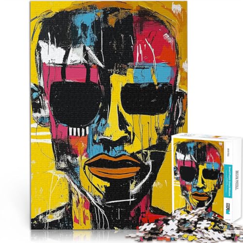 Puzzle 1000 Teile für Erwachsene Abstrakter Mann mit Brille Aus Holz für Kinder ab 14 Jahren Jedes Stück ist EIN Unikat – Lustiges und herausforderndes Spiel für die ganze Familie Geschenkideen。 Puzzle 1000 Teile für Erwachsene Abstrakter Mann mit Brille Aus Holz für Kinder ab 14 Jahren Jedes Stück ist EIN Unikat – Lustiges und herausforderndes Spiel für die ganze Familie Geschenkideen。 von CHTLIFQ