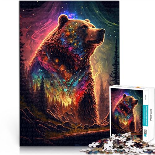 Puzzle 1000 Teile für Erwachsene Bärengalaxie Aus Holz ab 14 Jahren Heimdekorationsspiel Gutes Geschenk。Größe:50x75cm/19.6x29.5Zoll Puzzle 1000 Teile für Erwachsene Bärengalaxie Aus Holz ab 14 Jahren Heimdekorationsspiel Gutes Geschenk。Größe:50x75cm/19.6x29.5Zoll von CHTLIFQ
