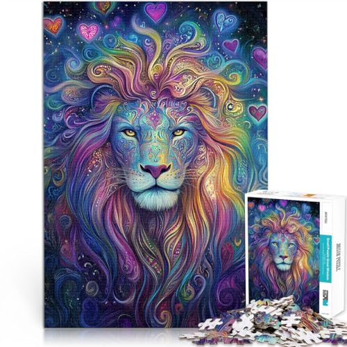 Puzzle 1000 Teile für Erwachsene Heiliger Löwe Aus Holz ab 14 Jahren Spielzeug-Intellektuelles Spiel Angebot als Geschenk für die ganze Familie。Größe:50x75cm/19.6x29.5Zoll Puzzle 1000 Teile für Erwachsene Heiliger Löwe Aus Holz ab 14 Jahren Spielzeug-Intellektuelles Spiel Angebot als Geschenk für die ganze Familie。Größe:50x75cm/19.6x29.5Zoll von CHTLIFQ