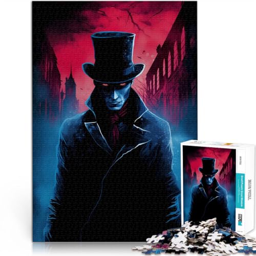 Puzzle 1000 Teile für Erwachsene Jack The Ripper Aus Karton für Kinder ab 14 Jahren Herausforderndes Spiel Spiele Spielzeug Geschenk。Größe:38x52cm/14.9x20.4Zoll Puzzle 1000 Teile für Erwachsene Jack The Ripper Aus Karton für Kinder ab 14 Jahren Herausforderndes Spiel Spiele Spielzeug Geschenk。Größe:38x52cm/14.9x20.4Zoll von CHTLIFQ