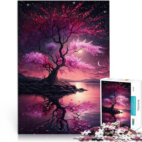 Puzzle 1000 Teile für Erwachsene Kirschblüte Japanisch Aus Karton ab 14 Jahren Herausforderndes Spielzeug Es eignet ganze Familie。Größe:38x52cm/14.9x20.4Zoll Puzzle 1000 Teile für Erwachsene Kirschblüte Japanisch Aus Karton ab 14 Jahren Herausforderndes Spielzeug Es eignet ganze Familie。Größe:38x52cm/14.9x20.4Zoll von CHTLIFQ