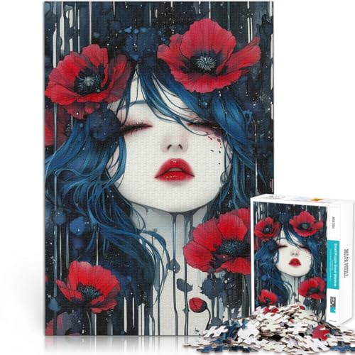 Puzzle 1000 Teile für Erwachsene Mädchen und Mohnblumen Aus Karton Geeignet für Kinder ab 14 Jahren Spielzeug Lernspiele Antistress Schenkung von Kunstwerken。Größe:38x52cm/14.9x20.4Zoll Puzzle 1000 Teile für Erwachsene Mädchen und Mohnblumen Aus Karton Geeignet für Kinder ab 14 Jahren Spielzeug Lernspiele Antistress Schenkung von Kunstwerken。Größe:38x52cm/14.9x20.4Zoll von CHTLIFQ