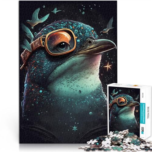 Puzzle 1000 Teile für Erwachsene Pinguin-Illusion Aus Karton Geeignet für Kinder ab 14 Jahren Quizspiel Lustige Aktivitäten für zu Hause, Geburtstagsgeschenk, Reisegeschenke。Größe:26x38cm Puzzle 1000 Teile für Erwachsene Pinguin-Illusion Aus Karton Geeignet für Kinder ab 14 Jahren Quizspiel Lustige Aktivitäten für zu Hause, Geburtstagsgeschenk, Reisegeschenke。Größe:26x38cm von CHTLIFQ