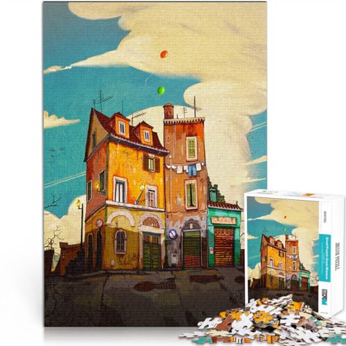 Puzzle 1000 Teile für Erwachsene Sackgasse Aus Karton ab 14 Jahren Kunstwerk Schwierige Harte Geschenke für Frauen Männer。Größe:38x52cm/14.9x20.4Zoll Puzzle 1000 Teile für Erwachsene Sackgasse Aus Karton ab 14 Jahren Kunstwerk Schwierige Harte Geschenke für Frauen Männer。Größe:38x52cm/14.9x20.4Zoll von CHTLIFQ