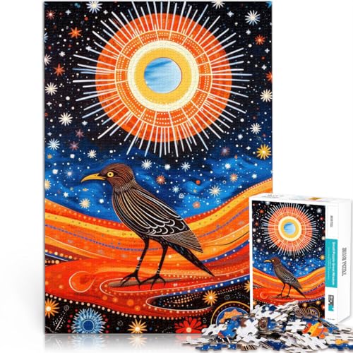 Puzzle 1000 Teile für Erwachsene Stammestier Schwarzer Vogel Aus Holz für Kinder ab 14 Jahren lustige Spiele für Familien Schwierige Harte Geschenke für Frauen Männer。Größe:50x75cm/19.6x29.5Zoll Puzzle 1000 Teile für Erwachsene Stammestier Schwarzer Vogel Aus Holz für Kinder ab 14 Jahren lustige Spiele für Familien Schwierige Harte Geschenke für Frauen Männer。Größe:50x75cm/19.6x29.5Zoll von CHTLIFQ
