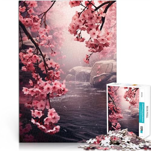 Puzzle 1000 Teile für Erwachsene japanische Sakura-Blume Aus Holz Geeignet für Kinder ab 14 Jahren Herausforderungsspielzeug Einzigartige Wohndekorationen und Geschenke。Größe:50x75cm/19.6x29.5Zoll Puzzle 1000 Teile für Erwachsene japanische Sakura-Blume Aus Holz Geeignet für Kinder ab 14 Jahren Herausforderungsspielzeug Einzigartige Wohndekorationen und Geschenke。Größe:50x75cm/19.6x29.5Zoll von CHTLIFQ