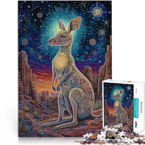 Puzzle 1000 Teile für Erwachsene und Jugendliche Farbiges Känguru Aus Karton Geeignet für Kinder ab 14 Jahren Quizspiel Lustige Aktivitäten für zu Hause, Geburtstagsgeschenk, Reisegeschenke。 Puzzle 1000 Teile für Erwachsene und Jugendliche Farbiges Känguru Aus Karton Geeignet für Kinder ab 14 Jahren Quizspiel Lustige Aktivitäten für zu Hause, Geburtstagsgeschenk, Reisegeschenke。 von CHTLIFQ