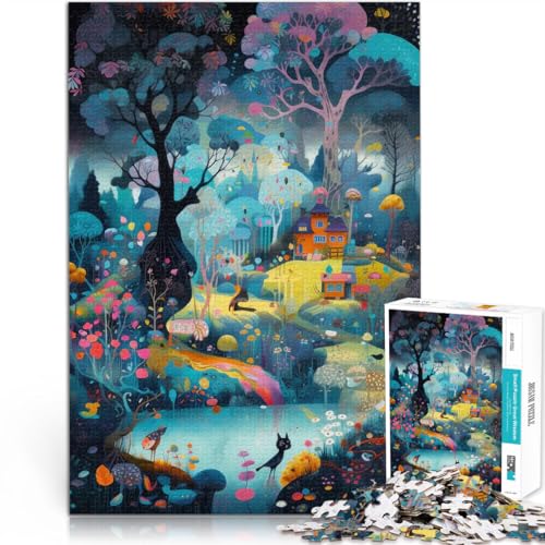 Puzzle 1000 Teile für Erwachsene und Jugendliche Magische Zeichenkunst Aus Karton Geeignet für Kinder ab 14 Jahren Entspannungsspiele Einzigartige Geburtstags Größe:26x38cm Puzzle 1000 Teile für Erwachsene und Jugendliche Magische Zeichenkunst Aus Karton Geeignet für Kinder ab 14 Jahren Entspannungsspiele Einzigartige Geburtstags Größe:26x38cm von CHTLIFQ