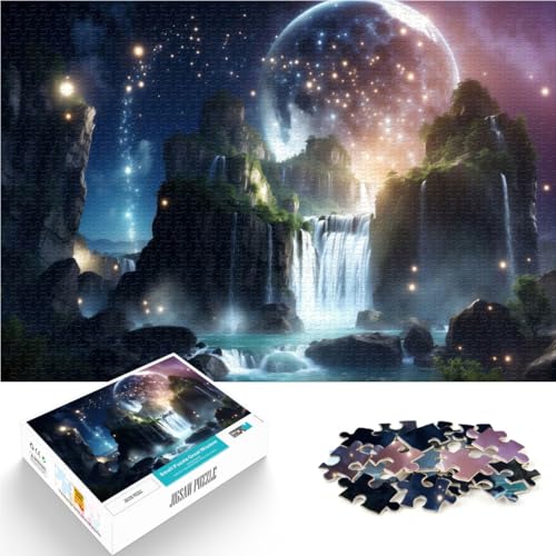 Puzzle 1000 Teile für Erwachsene und Jugendliche Magischer Wasserfall Aus Holz Geeignet für Kinder ab 14 Jahren Spielzeug Lernspiele Antistress Schenkung von Kunstwerken。Größe:50x75cm/19.6x29.5Zoll Puzzle 1000 Teile für Erwachsene und Jugendliche Magischer Wasserfall Aus Holz Geeignet für Kinder ab 14 Jahren Spielzeug Lernspiele Antistress Schenkung von Kunstwerken。Größe:50x75cm/19.6x29.5Zoll von CHTLIFQ