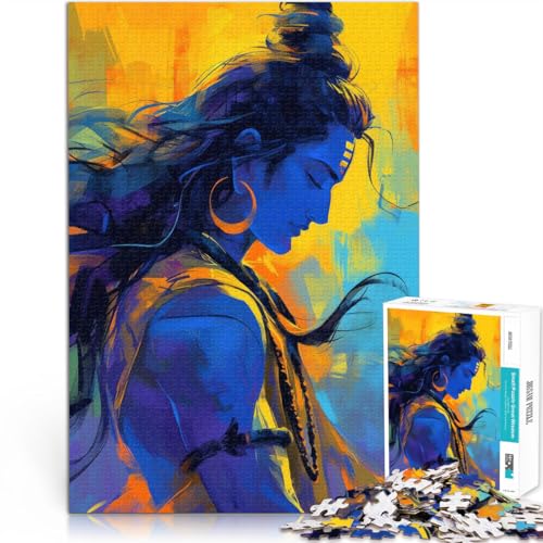 Puzzle 1000 Teile für Erwachsene und Jugendliche Shiva der Träumer Aus Karton Geeignet für Kinder ab 14 Jahren Startseite Lernspiele DIY Spielzeug Tolle Geschenke und Spielzeuge。Größe:26x38cm Puzzle 1000 Teile für Erwachsene und Jugendliche Shiva der Träumer Aus Karton Geeignet für Kinder ab 14 Jahren Startseite Lernspiele DIY Spielzeug Tolle Geschenke und Spielzeuge。Größe:26x38cm von CHTLIFQ