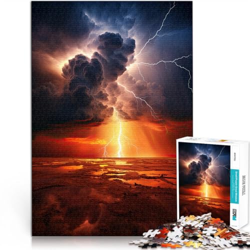 Puzzle 1000 Teile für Erwachsene und Jugendliche Skyline von Lightning City Aus Karton Geeignet für Kinder ab 14 Jahren Quizspiel Lustige Aktivitäten für zu Hause, Geburtstagsgeschenk。 Puzzle 1000 Teile für Erwachsene und Jugendliche Skyline von Lightning City Aus Karton Geeignet für Kinder ab 14 Jahren Quizspiel Lustige Aktivitäten für zu Hause, Geburtstagsgeschenk。 von CHTLIFQ