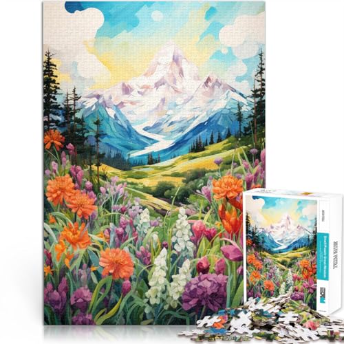 Puzzle 1000 Teile für Erwachsene und Jugendliche Sommerberge Kunst Aus Holz Geeignet für Kinder ab 14 Jahren Quizspiel Lustige Aktivitäten für zu Hause, Geburtstagsgeschenk, Reisegeschenke。 Puzzle 1000 Teile für Erwachsene und Jugendliche Sommerberge Kunst Aus Holz Geeignet für Kinder ab 14 Jahren Quizspiel Lustige Aktivitäten für zu Hause, Geburtstagsgeschenk, Reisegeschenke。 von CHTLIFQ