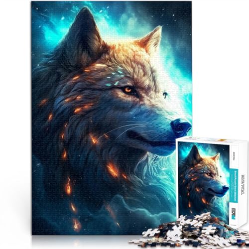 Puzzle 1000 Teile für Erwachsene weißer Wolf im Nebel Aus Karton Geeignet für Personen ab 14 Jahren Quizspiel Lustige Aktivitäten für zu Hause, Geburtstagsgeschenk, Reisegeschenke。Größe:38x52cm Puzzle 1000 Teile für Erwachsene weißer Wolf im Nebel Aus Karton Geeignet für Personen ab 14 Jahren Quizspiel Lustige Aktivitäten für zu Hause, Geburtstagsgeschenk, Reisegeschenke。Größe:38x52cm von CHTLIFQ