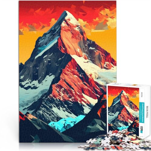 Puzzle 2000 Teile Erwachsene Berge des Geistes Pop-Art-Ausdruck Aus Karton ab 14 Jahren Lernspiele, Heimdekorationsspiel. Spiele Spielzeug Geschenk。Größe:70x100cm/27.5x39.3Zoll Puzzle 2000 Teile Erwachsene Berge des Geistes Pop-Art-Ausdruck Aus Karton ab 14 Jahren Lernspiele, Heimdekorationsspiel. Spiele Spielzeug Geschenk。Größe:70x100cm/27.5x39.3Zoll von CHTLIFQ