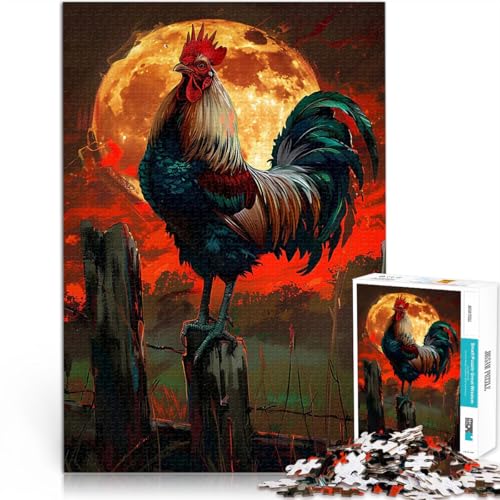 Puzzle 2000 Teile Erwachsene Roter Sonnenhahn Aus Karton ab 14 Jahren Heimdekoration Tolle Geschenke und Spielzeuge。Größe:70x100cm/27.5x39.3Zoll Puzzle 2000 Teile Erwachsene Roter Sonnenhahn Aus Karton ab 14 Jahren Heimdekoration Tolle Geschenke und Spielzeuge。Größe:70x100cm/27.5x39.3Zoll von CHTLIFQ