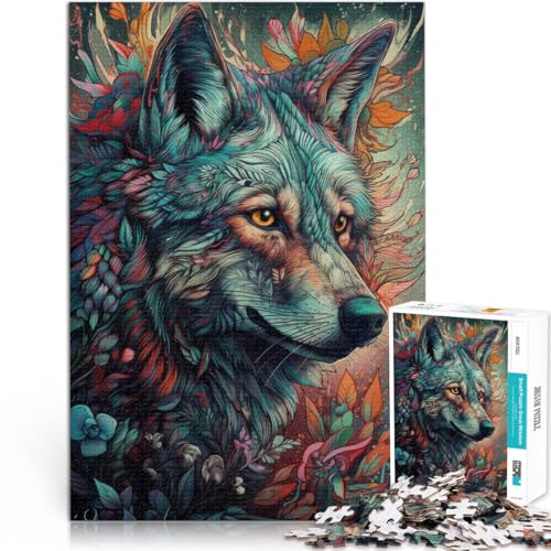 Puzzle 2000 Teile für Erwachsene Abstrakter Wolf Aus Karton Geeignet für Kinder ab 14 Jahren Herausforderungsspielzeug Einzigartige Wohndekorationen und Geschenke。Größe:70x100cm/27.5x39.3Zoll Puzzle 2000 Teile für Erwachsene Abstrakter Wolf Aus Karton Geeignet für Kinder ab 14 Jahren Herausforderungsspielzeug Einzigartige Wohndekorationen und Geschenke。Größe:70x100cm/27.5x39.3Zoll von CHTLIFQ
