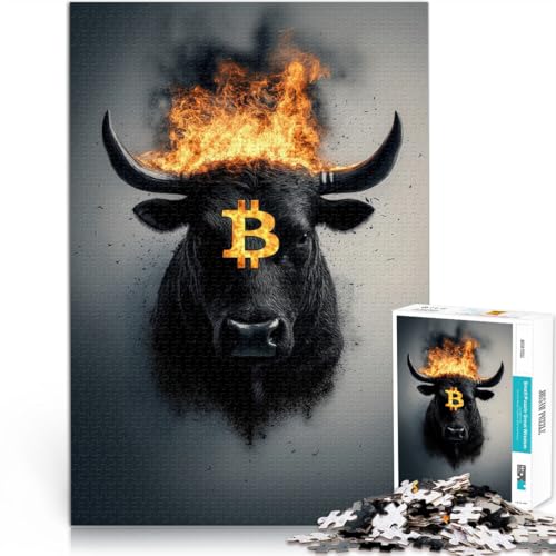 Puzzle 2000 Teile für Erwachsene Bitcoin Bull Aus Karton ab 14 Jahren Familienaktivitäten Geburtstagsgeschenk。Größe:70x100cm/27.5x39.3Zoll Puzzle 2000 Teile für Erwachsene Bitcoin Bull Aus Karton ab 14 Jahren Familienaktivitäten Geburtstagsgeschenk。Größe:70x100cm/27.5x39.3Zoll von CHTLIFQ