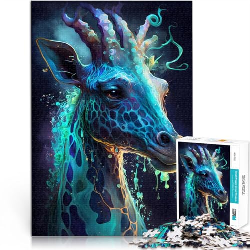Puzzle 2000 Teile für Erwachsene Giraffe Modisch Aus Karton für Kinder ab 14 Jahren Anti-Stress-Lernspielzeug Geburtstagsgeschenk, Geschenke, Wandkunst。Größe:70x100cm/27.5x39.3Zoll Puzzle 2000 Teile für Erwachsene Giraffe Modisch Aus Karton für Kinder ab 14 Jahren Anti-Stress-Lernspielzeug Geburtstagsgeschenk, Geschenke, Wandkunst。Größe:70x100cm/27.5x39.3Zoll von CHTLIFQ