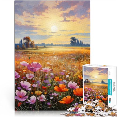 Puzzle 2000 Teile für Erwachsene Herbstblumen Aus Karton ab 14 Jahren Herausforderndes Spiel Tolles Geschenk zum Spielen。Größe：70x100cm/27.5x39.3Zoll von CHTLIFQ