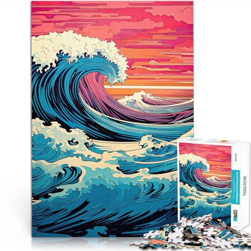 Puzzle 2000 Teile für Erwachsene Ozeanwellen Pop-Art Aus Karton Geeignet für Kinder ab 14 Jahren Intellektuelles Spiel Geschenk zum Geburtstag。Größe:70x100cm/27.5x39.3Zoll Puzzle 2000 Teile für Erwachsene Ozeanwellen Pop-Art Aus Karton Geeignet für Kinder ab 14 Jahren Intellektuelles Spiel Geschenk zum Geburtstag。Größe:70x100cm/27.5x39.3Zoll von CHTLIFQ